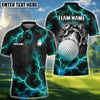 BlueJose Golf The Power Of The God Of Thunder Personalized Name, Team Name 3D Shirt (4 Colors)
