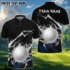 BlueJose Golf Thunder Strike Down Personalized Name, Team Name 3D Shirt (6 Colors)