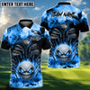 BlueJose Golf Flaming Evil Ball Personalized Name, Team Name 3D Shirt (4 Colors)