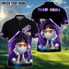 BlueJose Golf Funny Character Swirl Personalized Name, Team Name 3D Shirt (6 Colors)