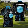 BlueJose Golf Black Panther Pro Personalized Name, Team Name 3D Shirt (6 Colors)