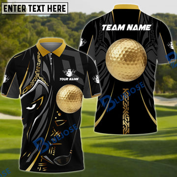 BlueJose Golf Black Panther Pro Personalized Name, Team Name 3D Shirt (6 Colors)