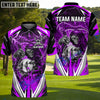 BlueJose Golf Reaper Colourful Personalized Name, Team Name 3D Shirt (6 Colors)