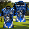 BlueJose Golf Reaper Colourful Personalized Name, Team Name 3D Shirt (6 Colors)