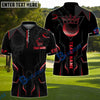 BlueJose Golf Luxury Personalized Name, Team Name 3D Shirt (6 Colors)