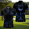 BlueJose Golf Luxury Personalized Name, Team Name 3D Shirt (6 Colors)