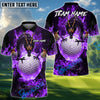 BlueJose Golf Mystic Dragon Fire Personalized Name, Team Name 3D Shirt (6 Colors)