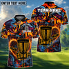 BlueJose Disc Golf Street Attitude Graffiti Pattern Personalized Name, Team Name 3D Shirt (4 Colors)