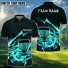 BlueJose Disc Golf Thunder Strike Down Personalized Name, Team Name 3D Shirt (6 Colors)
