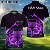 BlueJose Disc Golf Thunder Strike Down Personalized Name, Team Name 3D Shirt (6 Colors)