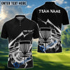 BlueJose Disc Golf Thunder Strike Down Personalized Name, Team Name 3D Shirt (6 Colors)