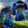 BlueJose Disc Golf King Ape Personalized Name, Team Name 3D Shirt (4 Colors)