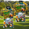 BlueJose Disc Golf Beer Graffiti Character Funny Drunk Personalized Name, Team Name 3D Shirt (6 Colors)