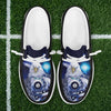 BlueJose Billiards Ball 8 Cross Eagle American Flag Mesh Dude Shoes (4 Colors)