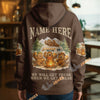 BlueJose Bigfoot Camping We Will Get There When We Get There Personalized Name Shirts
