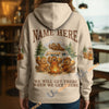 BlueJose Bigfoot Camping We Will Get There When We Get There Personalized Name Shirts