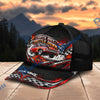 BlueJose Lights Out, Throttle Down Drag Racing Personalized Name Cap – Nitromethane (CH3NO2) Pro Mod Custom Baseball Cap