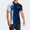 BlueJose Blue Darts Paintdrop Style Personalized Name, Team Name Unisex Shirt