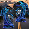 BlueJose Darts Maori Star Customized Name, Team Name 3D Shirt (4 Colors)