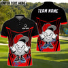 BlueJose Urban Swing Golf Polo Shirt Customized Name, Team Name 3D Shirts (4 Colors)