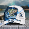 BlueJose Fishing Blue Lava Classic Fin Personalized Cap (11 Breeds)