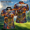 BlueJose Disc Golf Street Attitude Graffiti Pattern Personalized Name, Team Name 3D Shirt (4 Colors)