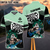 BlueJose Poseidon Darts Personalized Name Shirt (12 Colors)