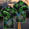 BlueJose Darts Irish Clover Lucky Hat Dartboard Personalized Name Shirt