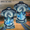 BlueJose The Dragon and Bowling Pins Personalized Name, Team Name 3D Shirt