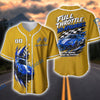 Bluejose Racing Car "Full Throttle No Apologies" Supercar Baseball Jersey
