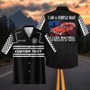 BlueJose I'm a Simple Man - I Like Racing And Believe in Jesus - Custom Photo Racing Shirt (9 colors)