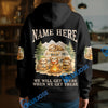 BlueJose Sloth Camping We Will Get There When We Get There Personalized Name Shirts