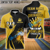 BlueJose Bowling Funny Beer My Drinking Has a Bowling Problem Customized Name, Team Name 3D Shirt