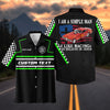 BlueJose I'm a Simple Man - I Like Racing And Believe in Jesus - Custom Photo Racing Shirt (9 colors)