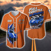Bluejose Racing Car "Full Throttle No Apologies" Supercar Baseball Jersey
