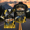 Bluejose Personalized Car "American Muscle Heritage" Flames Mustang Hawaiian Shirt