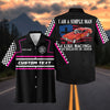 BlueJose I'm a Simple Man - I Like Racing And Believe in Jesus - Custom Photo Racing Shirt (9 colors)