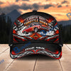 BlueJose Lights Out, Throttle Down Drag Racing Personalized Name Cap – Nitromethane (CH3NO2) Pro Mod Custom Baseball Cap