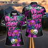 BlueJose Golf Bear Scary Teddy Graffiti Style Personalized Name, Team Name 3D Shirt (4 Colors)