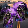 BlueJose Darts Golden Grim Reaper Personalized Name, Team Name Shirt (4 Colors)
