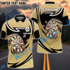 BlueJose Darts Golden Precision Customized Name, Team Name 3D Shirt (4 Colors)
