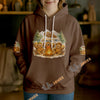 BlueJose Bigfoot Camping We Will Get There When We Get There Personalized Name Shirts