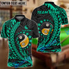 BlueJose Billiards Ball 8 & 9 Yinyang Maori Stars Personalized Name, Team Name Unisex Shirt (4 Colors)