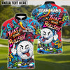 BlueJose Golf Funny Dartboard Cartoon Graffiti Style That's Some Bullshit Personalized Name, Team Name 3D Shirt (4 Colors)