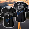 BlueJose Personalized Car Muscle Legends Classic Mustang Racing Baseball Jersey