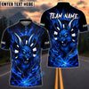BlueJose Darts Savage Rabbit Electric Personalized Name, Team Name Shirt (4 Colors)