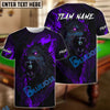 BlueJose Billiards 8 Ball Werewolf Rage Personalized Name, Team Name Unisex Shirt (4 Colors)