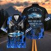 Bluejose Personalized Car "American Muscle Heritage" Flames Mustang Hawaiian Shirt