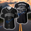 BlueJose Personalized Car Muscle Legends Classic Mustang Racing Baseball Jersey