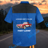 Bluejose Personalized 1958 Chevrolet Corvette C1 Garage Mechanic Hawaiian Shirt